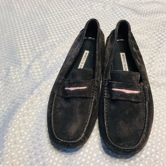 Manolo blahnik Suede Driver
Loafer Gray/Pink - Picture 8 of 14